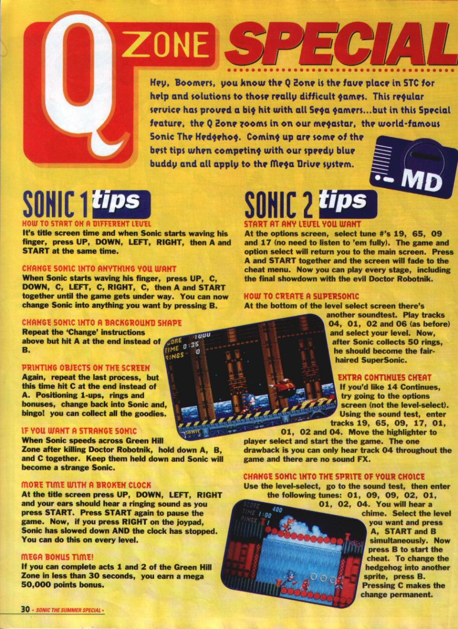 Sonic Holiday Special - Summer 1994 Page 27